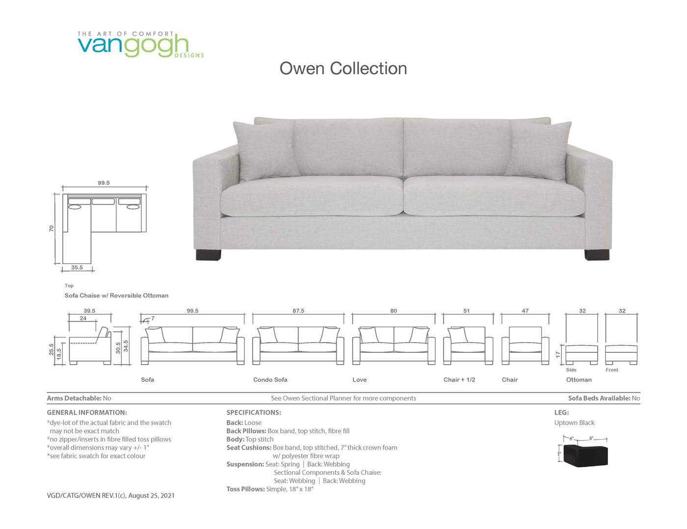 Owen - Custom Sofa