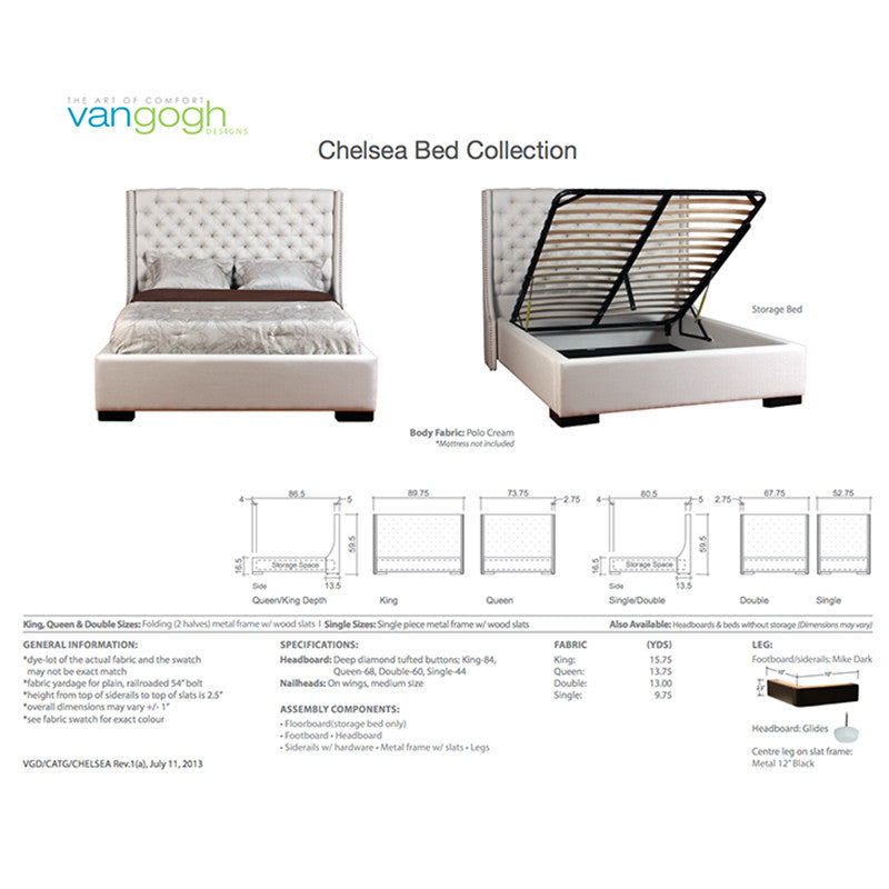 Chelsea Upholstered Headboard