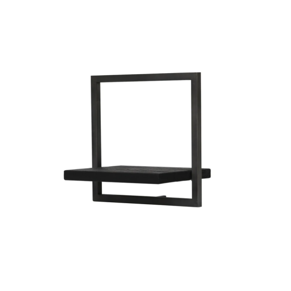 D-Bodhi Metal Frame Wall Box Black (type B)