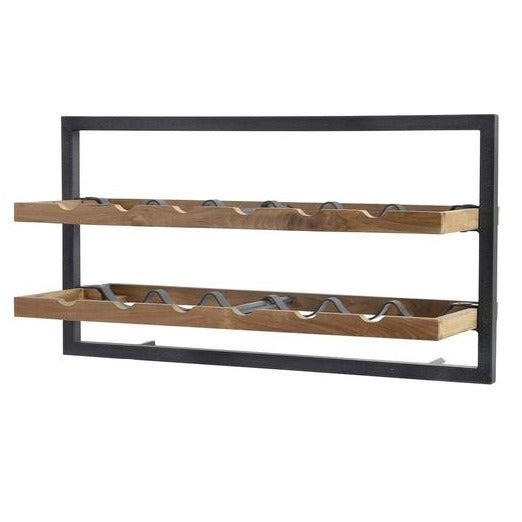 D-Bodhi Metal Frame Wall Wine Rack (type A)