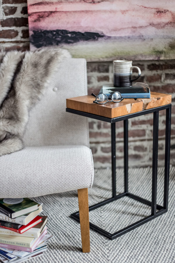 Natural &quot;C&quot; Lap Top Table